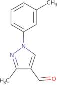 3-Methyl-1-(3-methylphenyl)-1H-pyrazole-4-carbaldehyde