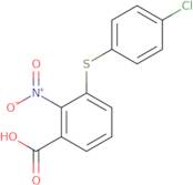 3-[(4-Chlorophenyl)sulfanyl]-2-nitrobenzoic acid