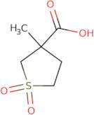 3-Methyl-1,1-dioxo-1λ6-thiolane-3-carboxylic acid