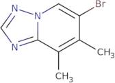 6-Bromo-7,8-dimethyl-[1,2,4]triazolo[1,5-a]pyridine