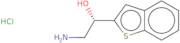 (1S)-2-Amino-1-(1-benzothiophen-2-yl)ethan-1-ol hydrochloride