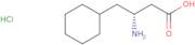 (3R)-3-Amino-4-cyclohexylbutanoic acid hydrochloride