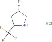 (2S,4S)-4-Fluoro-2-(trifluoromethyl)pyrrolidine hydrochloride