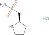 [(2R)-Pyrrolidin-2-yl]methanesulfonamide hydrochloride