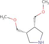 rac-(3R,4S)-3,4-Bis(methoxymethyl)pyrrolidine