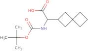 2-{[(tert-Butoxy)carbonyl]amino}-2-{spiro[3.3]heptan-2-yl}acetic acid