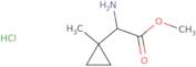 Methyl 2-amino-2-(1-methylcyclopropyl)acetate hydrochloride