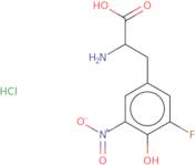 2-Amino-3-(3-fluoro-4-hydroxy-5-nitrophenyl)propanoic acid hydrochloride