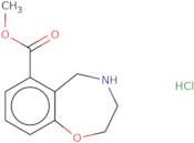 Methyl 2,3,4,5-tetrahydro-1,4-benzoxazepine-6-carboxylate hydrochloride