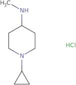 1-Cyclopropyl-N-methylpiperidin-4-amine hydrochloride