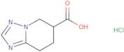 5H,6H,7H,8H-[1,2,4]Triazolo[1,5-a]pyridine-6-carboxylic acid hydrochloride