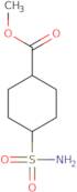 Methyl 4-sulfamoylcyclohexane-1-carboxylate