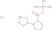 tert-Butyl 2-(pyrrolidin-3-yl)pyrrolidine-1-carboxylate hydrochloride