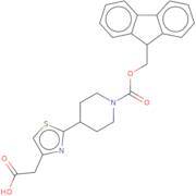 2-[2-(1-{[(9H-Fluoren-9-yl)methoxy]carbonyl}piperidin-4-yl)-1,3-thiazol-4-yl]acetic acid
