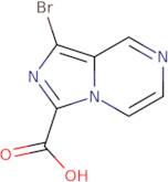 1-Bromoimidazo[1,5-a]pyrazine-3-carboxylic acid