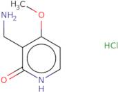 3-(Aminomethyl)-4-methoxy-1,2-dihydropyridin-2-one hydrochloride