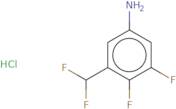 3-(Difluoromethyl)-4,5-difluoroaniline hydrochloride