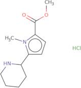 Methyl 1-methyl-5-(piperidin-2-yl)-1H-pyrrole-2-carboxylate hydrochloride