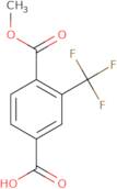 4-(Methoxycarbonyl)-3-(trifluoromethyl)benzoic acid