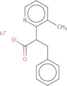 2-(3-methylpyridin-2-yl)-3-phenylpropanoate lithium