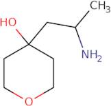 4-(2-Aminopropyl)oxan-4-ol