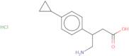 4-Amino-3-(4-cyclopropylphenyl)butanoic acid hydrochloride