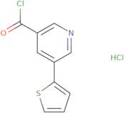 5-(2-Thienyl)nicotinoyl chloride hydrochloride