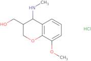 [8-Methoxy-4-(methylamino)-3,4-dihydro-2H-1-benzopyran-3-yl]methanol hydrochloride