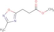 Methyl 3-(3-methyl-1,2,4-oxadiazol-5-yl)propanoate