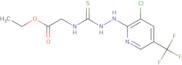 1-[3-Chloro-5-(trifluoromethyl)pyridin-2-yl]-4-(ethoxycarbonylmethyl)-3-thiosemicarbazide