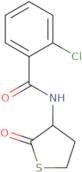 2-Chloro-N-(2-oxothiolan-3-yl)benzamide