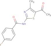 N-(5-Acetyl-4-methylthiazol-2-yl)-4-fluorobenzamide