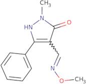 4-[(1E)-(Methoxyimino)methyl]-1-methyl-3-phenyl-1H-pyrazol-5-ol