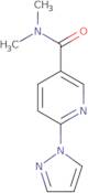 N,N-Dimethyl-6-(1H-pyrazol-1-yl)pyridine-3-carboxamide