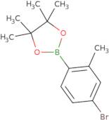 2-(4-Bromo-2-methylphenyl)-4,4,5,5-tetramethyl-1,3,2-dioxaborolane