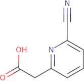 2-(6-Cyanopyridin-2-yl)aceticacid