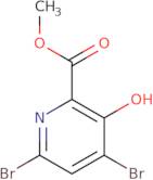 Methyl 4,6-dibromo-3-hydroxypicolinate