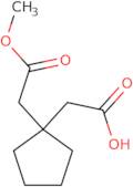 2-[1-(2-Methoxy-2-oxoethyl)cyclopentyl]acetic acid