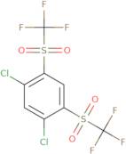 1,5-Dichloro-2,4-ditrifluoromethanesulfonylbenzene