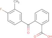 2-(4-Fluoro-3-methylbenzoyl)benzoic acid