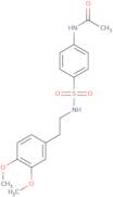 N-(4-(((2-(3,4-Dimethoxyphenyl)ethyl)amino)sulfonyl)phenyl)ethanamide