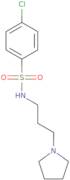 4-Chloro-N-[3-(1-pyrrolidinyl)propyl]-benzenesulfonamide