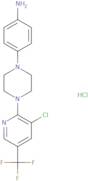 4-{4-[3-Chloro-5-(trifluoromethyl)pyridin-2-yl]piperazin-1-yl}aniline hydrochloride