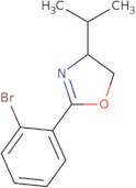 (4R)-2-(2-Bromophenyl)-4-propan-2-yl-4,5-dihydro-1,3-oxazole