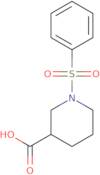 1-Benzenesulfonyl-piperidine-3-carboxylic acid