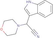 1H-Indol-3-yl(morpholin-4-yl)acetonitrile