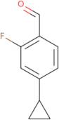 4-Cyclopropyl-2-fluorobenzaldehyde