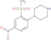 1-(2-Methylsulfonyl-4-nitrophenyl)piperazine