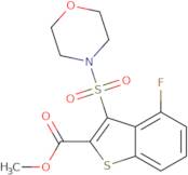 Methyl 4-fluoro-3-morpholinosulfonyl-benzothiophene-2-carboxylate