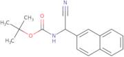 (Cyanonaphthalen-2-yl-methyl)carbamic acid tert-butyl ester